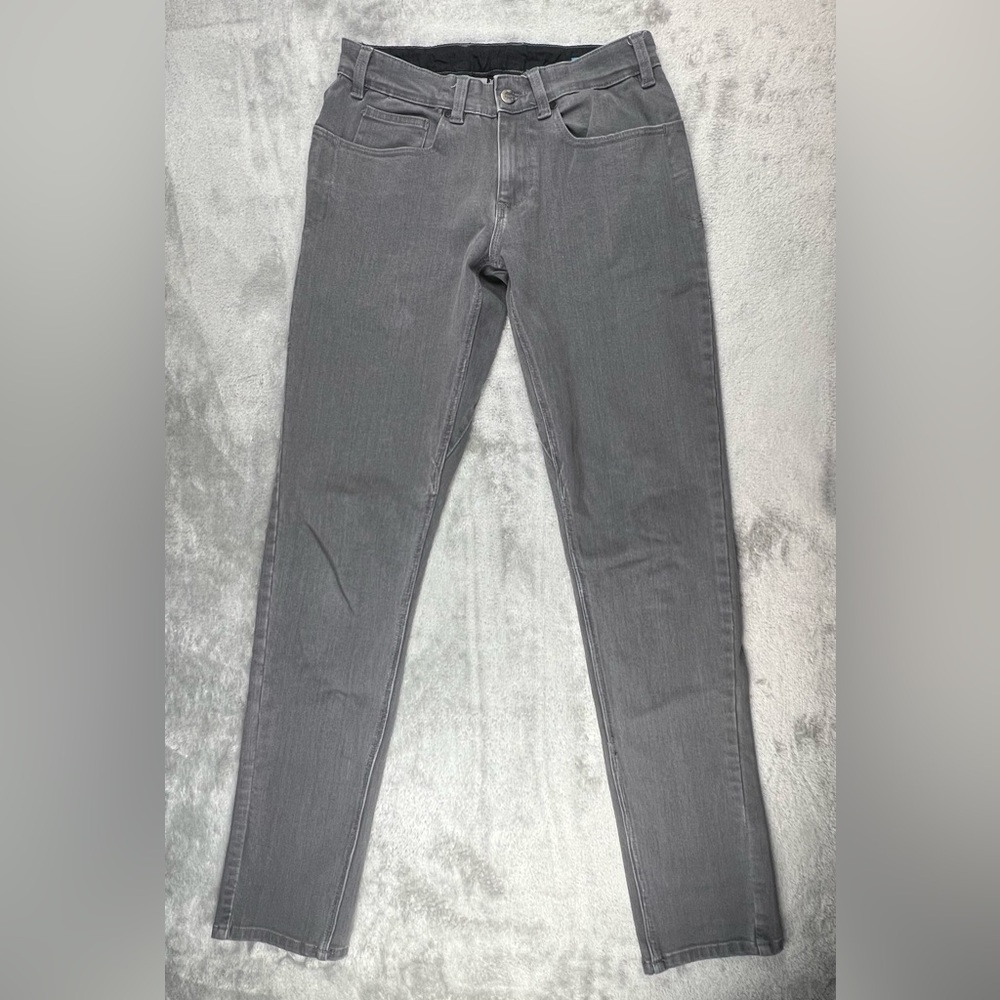 Swrve Jeans Mens 30x34 Gray Wash Slim Fit Durable Outdoor Cordura Denim Regular
